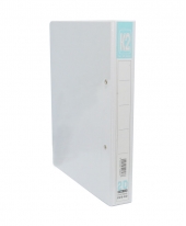 K2-225 PVC 2D Ring File (T) White